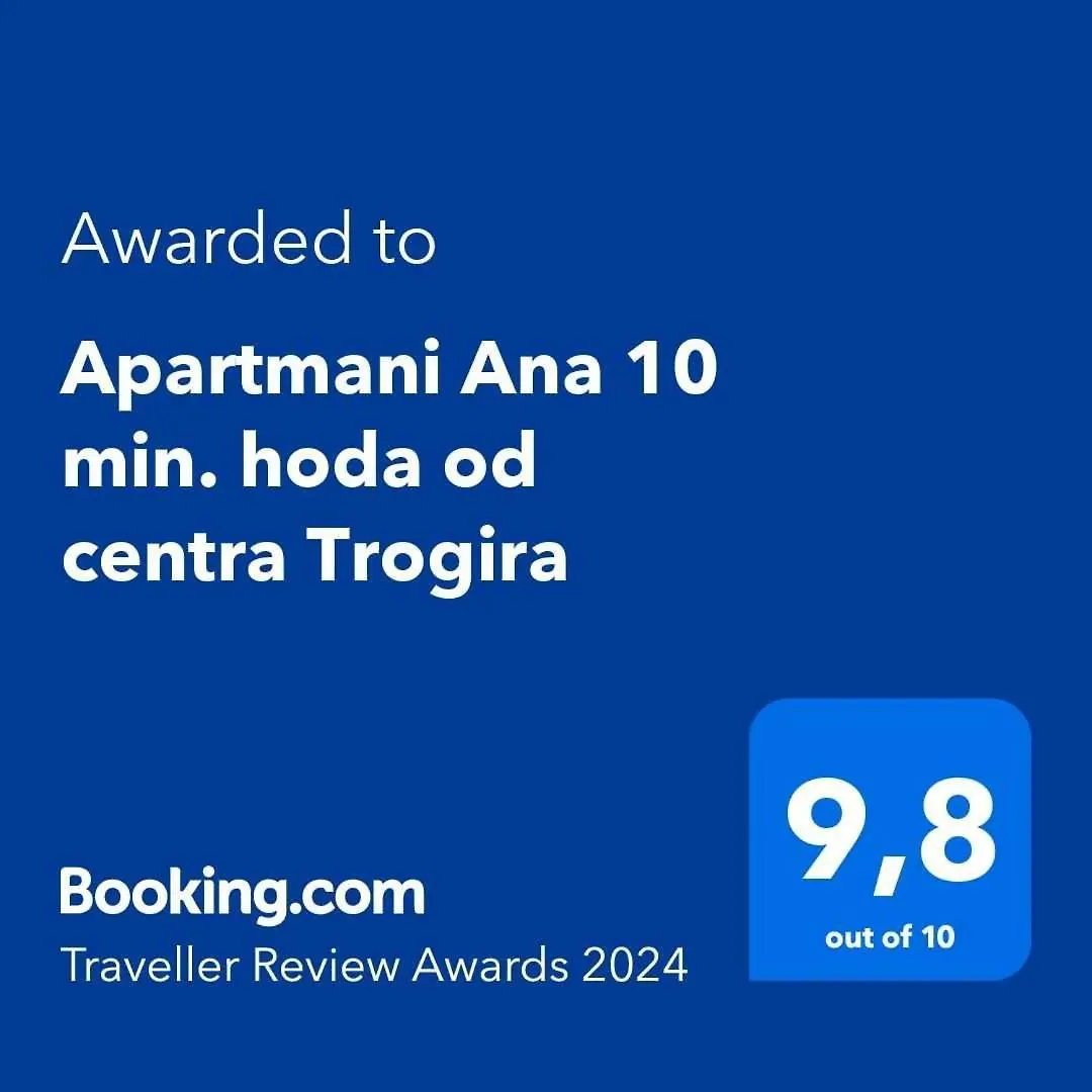 Apartmani Ana 10 Min. Hoda Od Centra Trogira Croatia